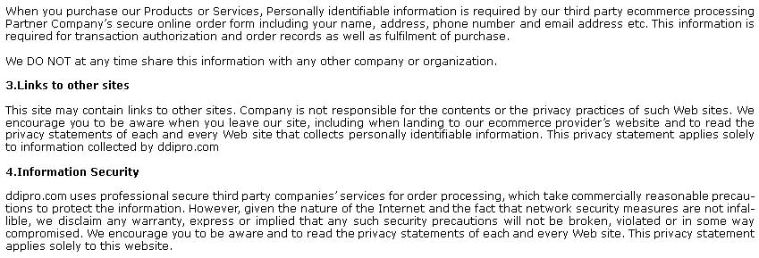 Privacy Policy